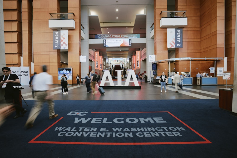 Convention Center with AIA meeting in it 
