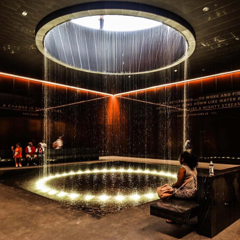 @lgphotodc - Contemplative Court inside the Smithsonian National Museum of African American History and Culture - Free Smithsonian Museum in Washington, DC